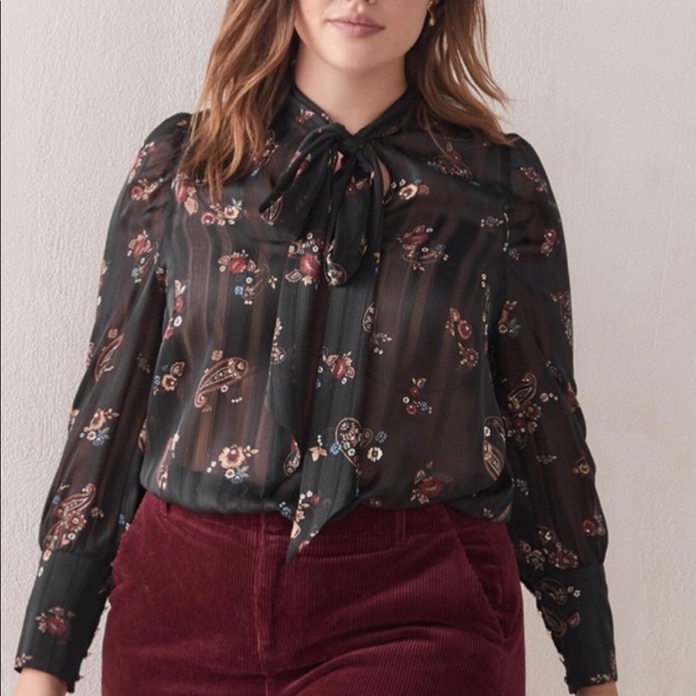 Additionelle Paisley Blouse